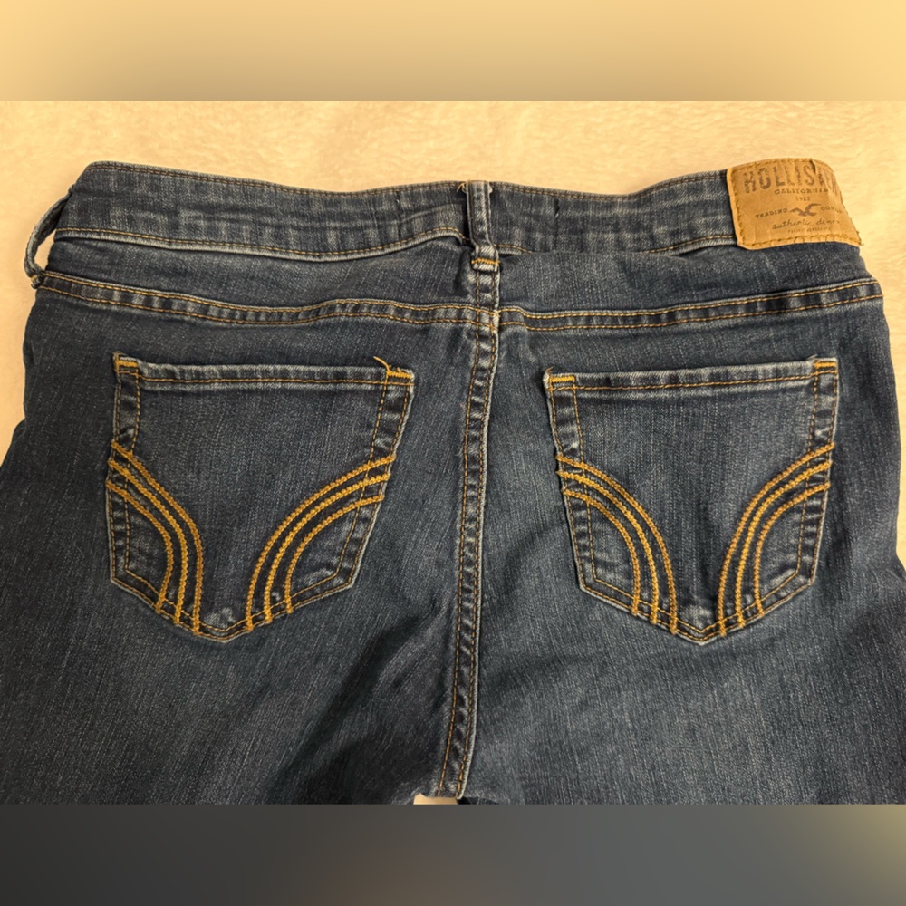 Hollister Super Skinny Denim Jeans Size 5 - Picture 4 of 6